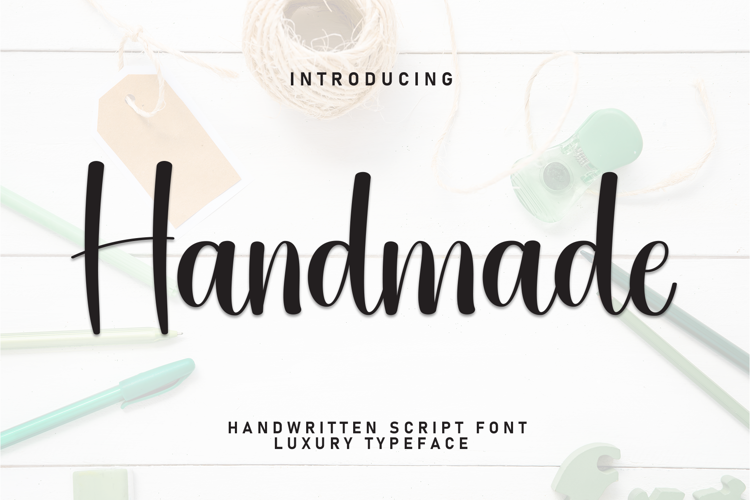 Preview of Handmade Font