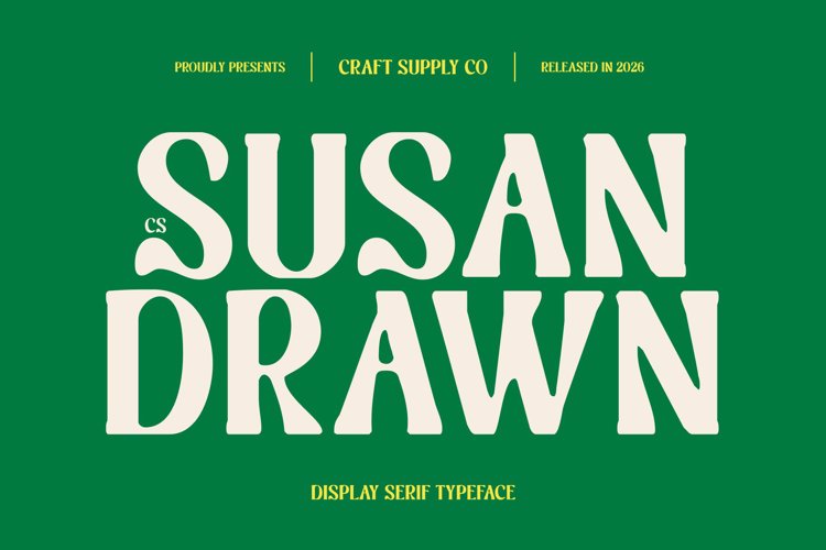 Preview of CS Susan Drawn Font