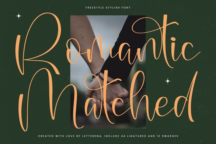 Romantic Matched VERSION Font