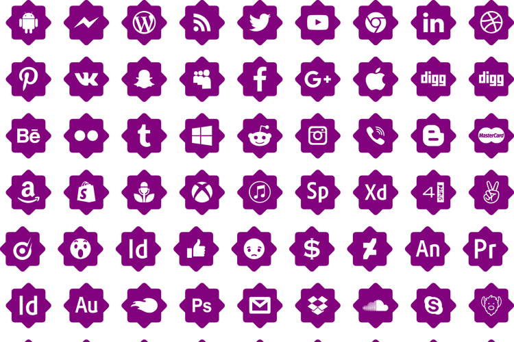 font 120 icons