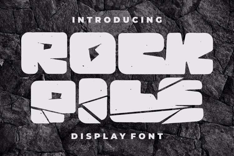 Rock Pile Crack Font