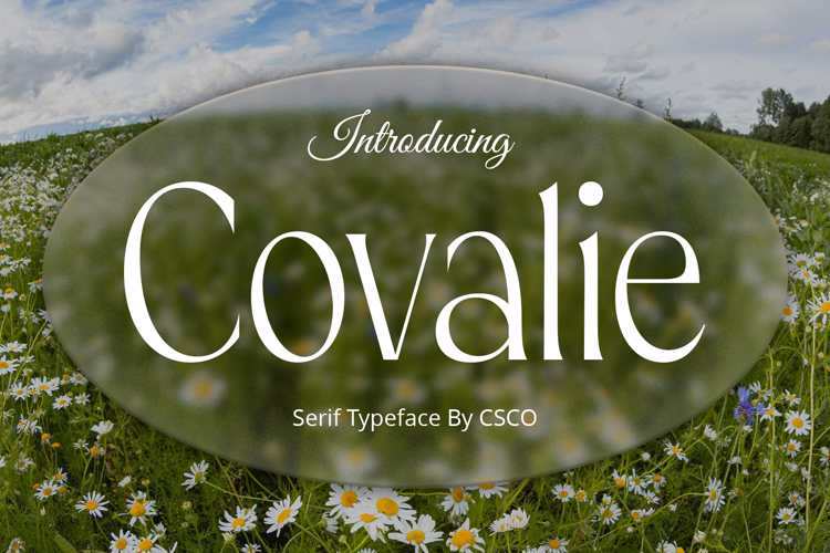 Preview of Covalie Font