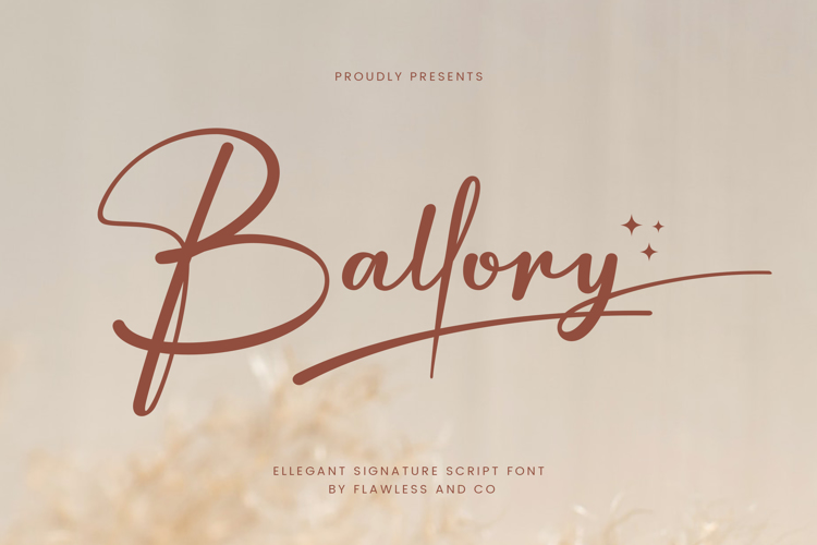 Ballory Font
