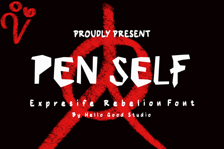 Preview of Pen Self Font