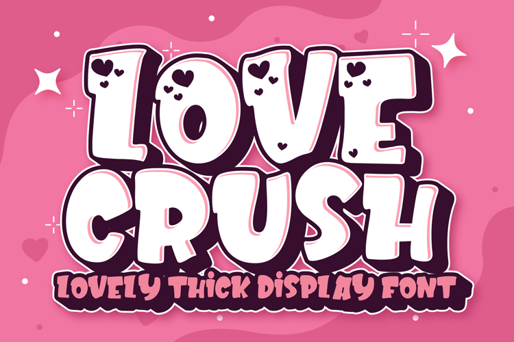 Preview of Love Crush Font