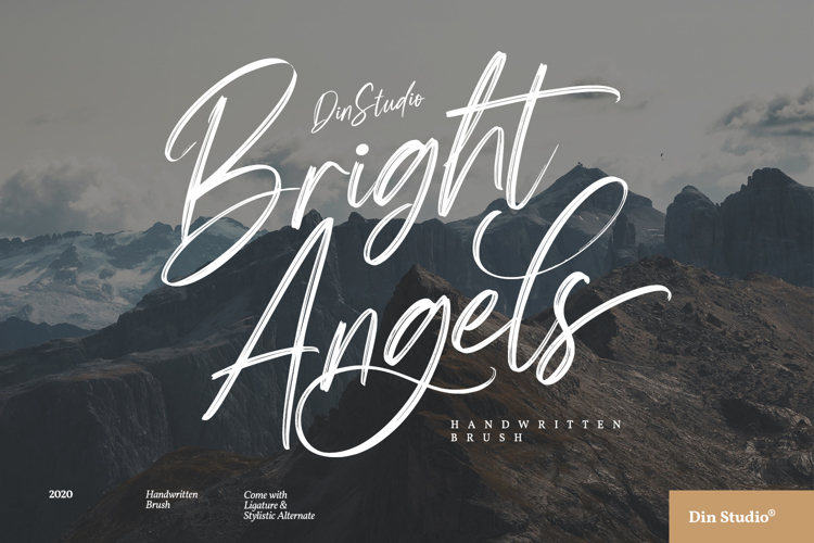 Bright Angels Font