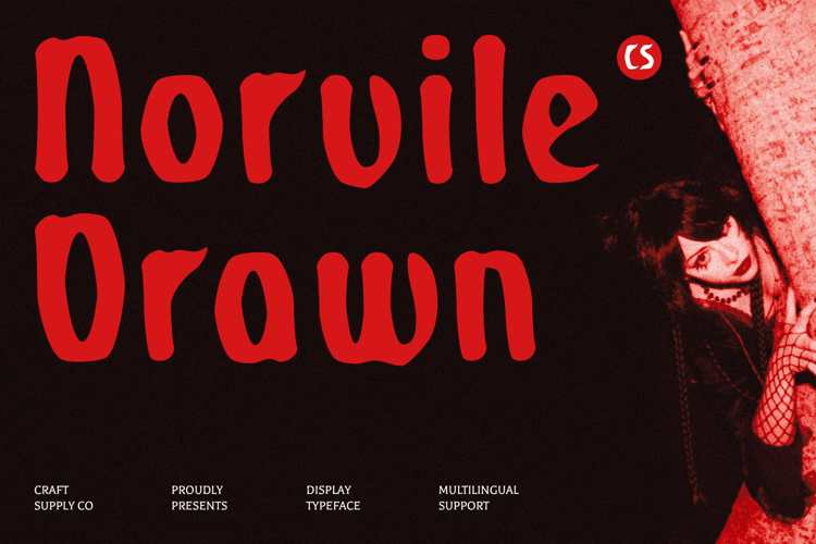 Preview of CS Norvile Drawn Font