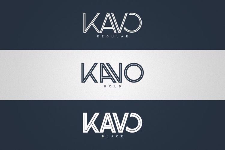 Kavo Inline Font