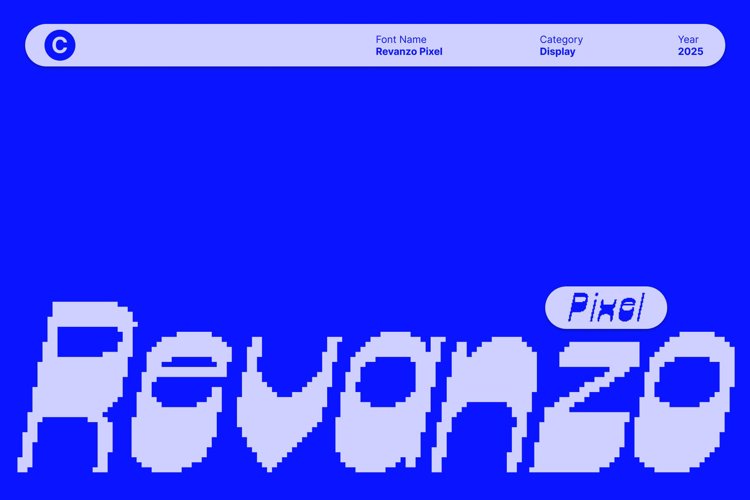 Preview of Revanzo Pixel Font