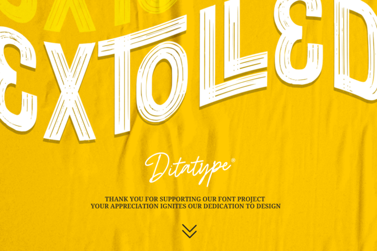 Extolled Font