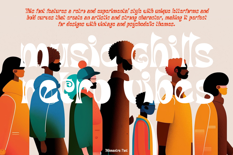 Preview of Dihmantra Font