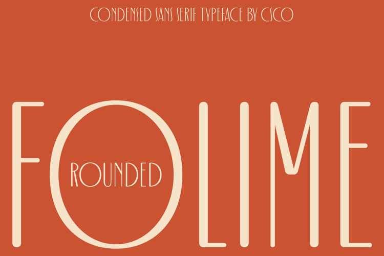 Folime Rounded Font