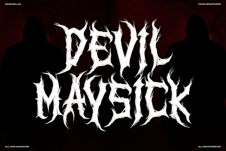 Preview of Dawn Ballad Font