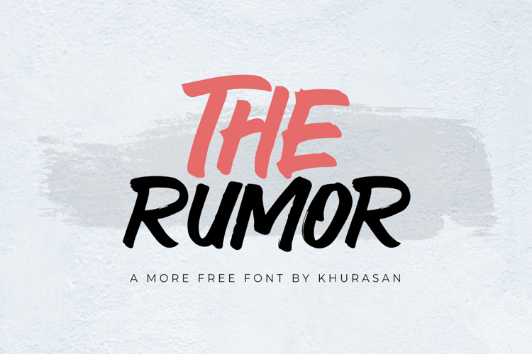 The Rumor Font
