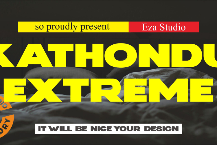 Kathondu Extreme Font
