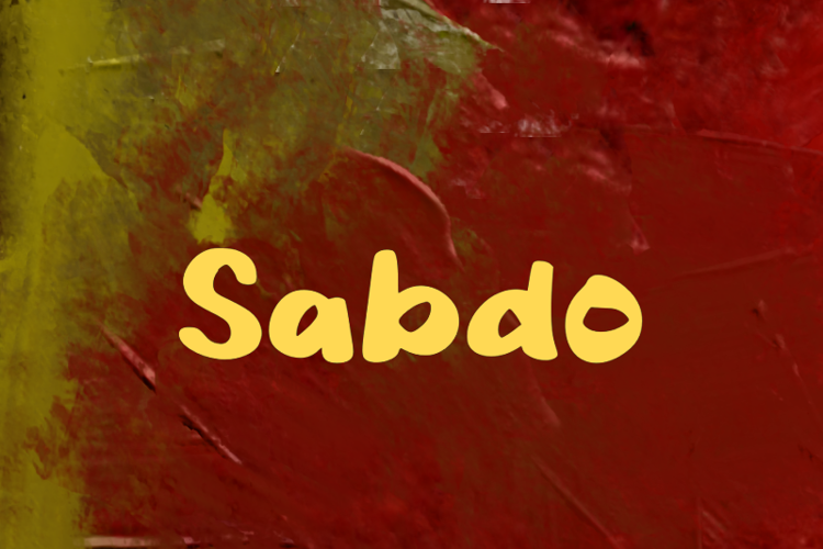 s Sabdo Font