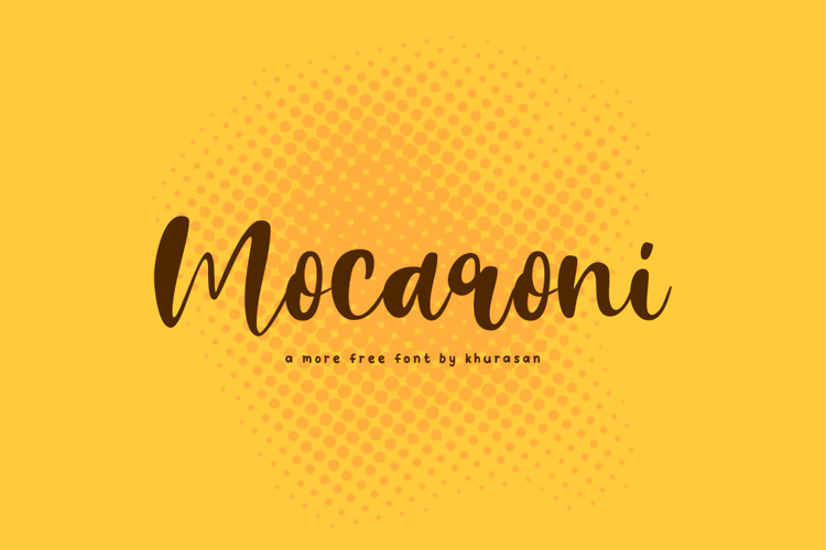 Mocaroni Font
