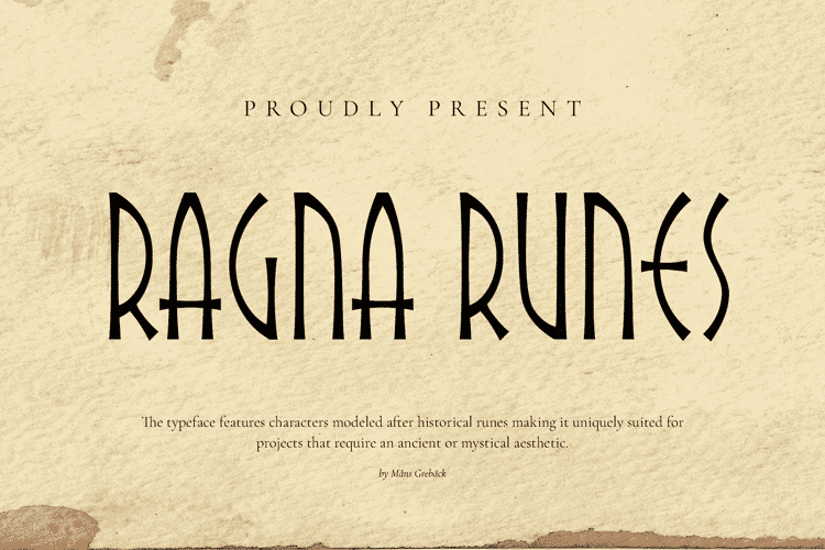 Ragna Runes Font
