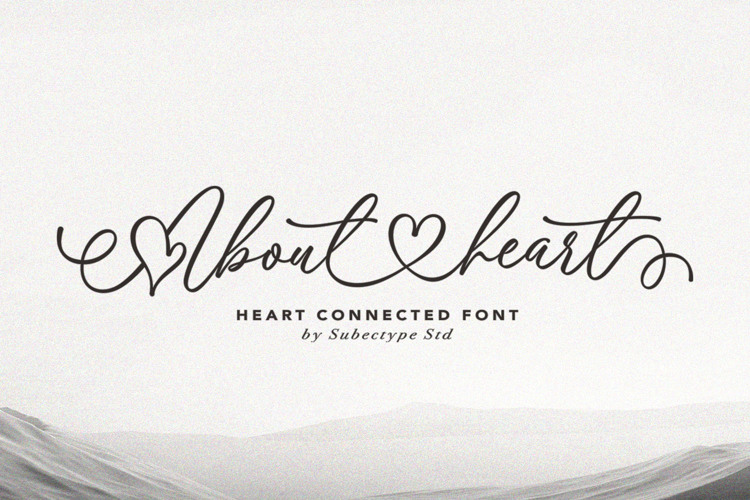 Aboutheart Font