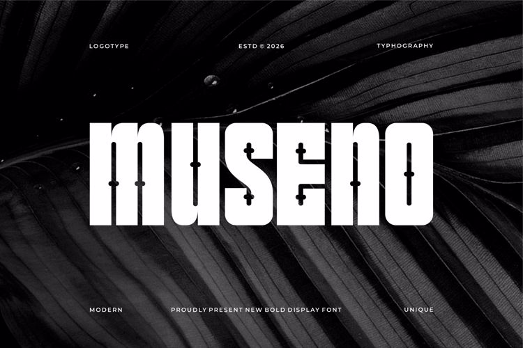 Preview of Museno Font