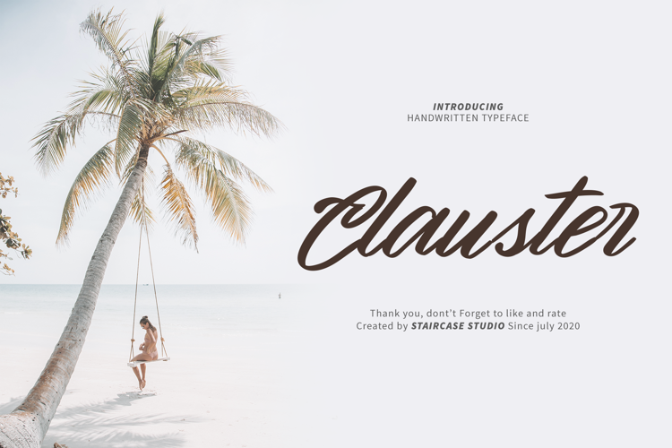 Clauster Font