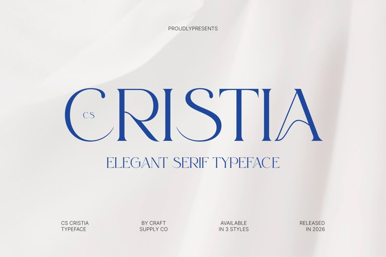 Preview of CS Cristia Font