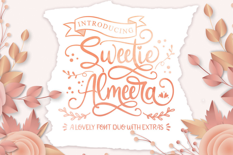 Preview of Sweetie Almeera sans Font