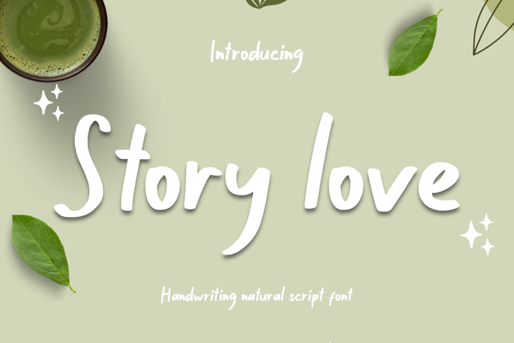 Story love Font