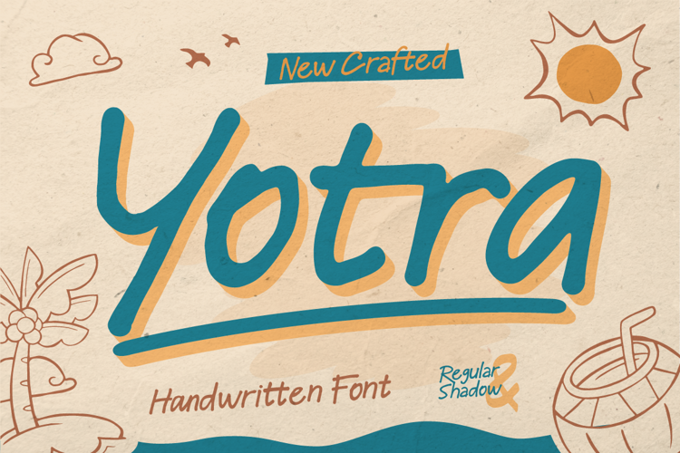 Preview of Yotra Font