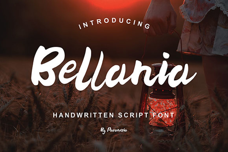 Bellania Font