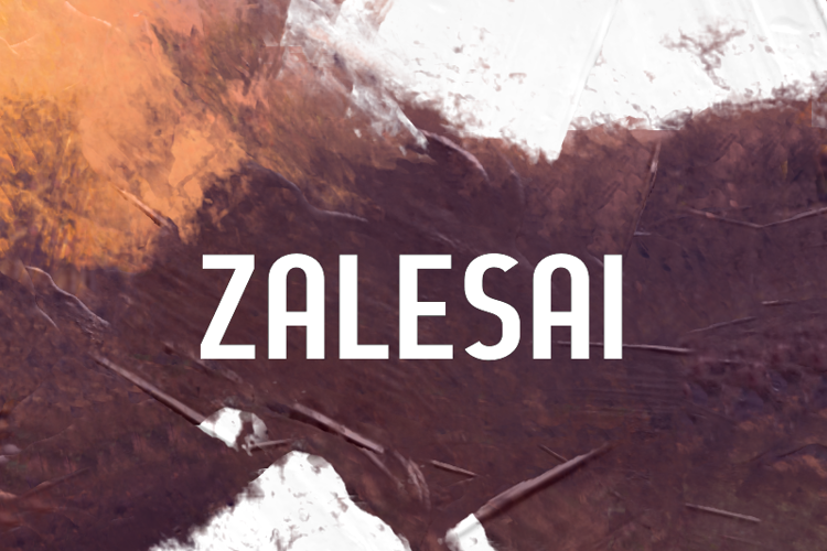 z   Zalesai Font