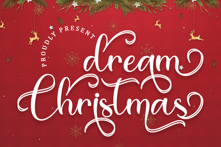 Dream Christmas Font