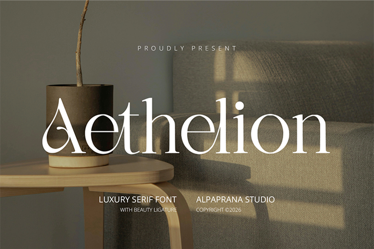 Preview of Aethelion Font