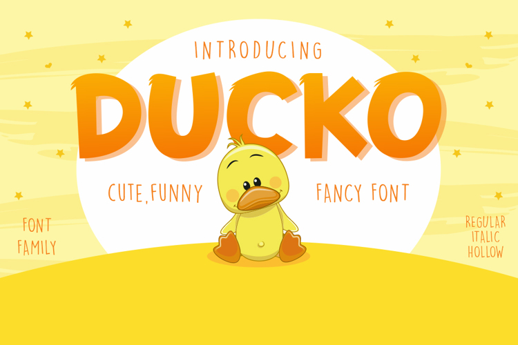 DUCKO Font