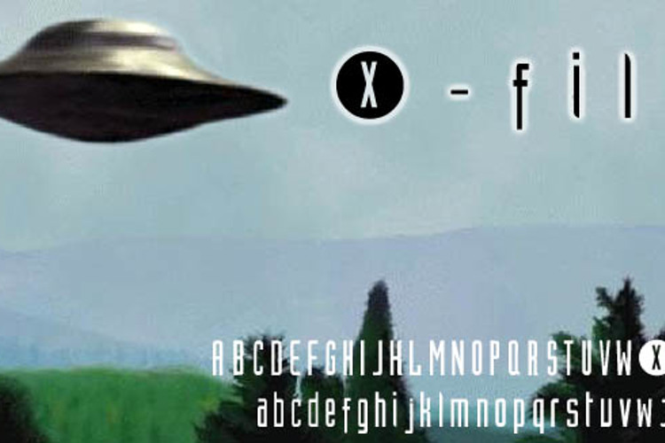 XFiles Font