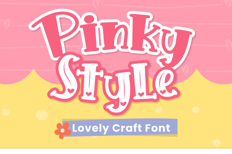 Pinky Style Font