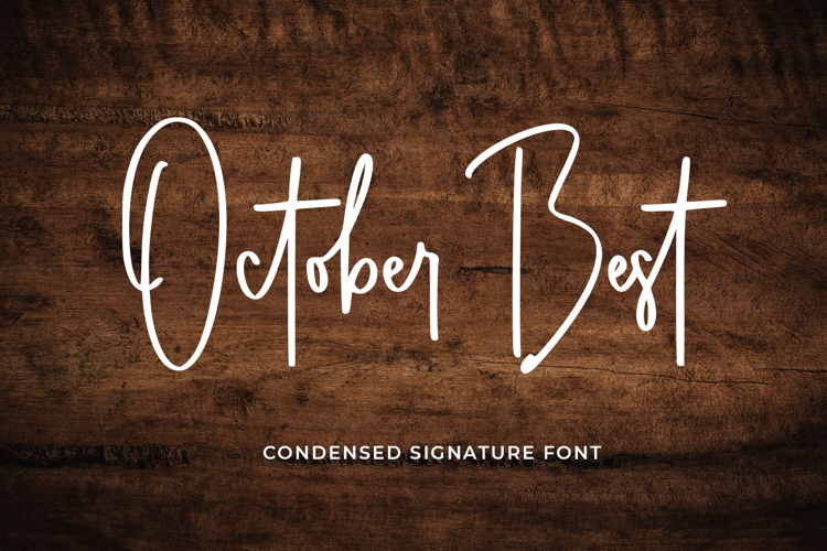 Preview of October Best Font