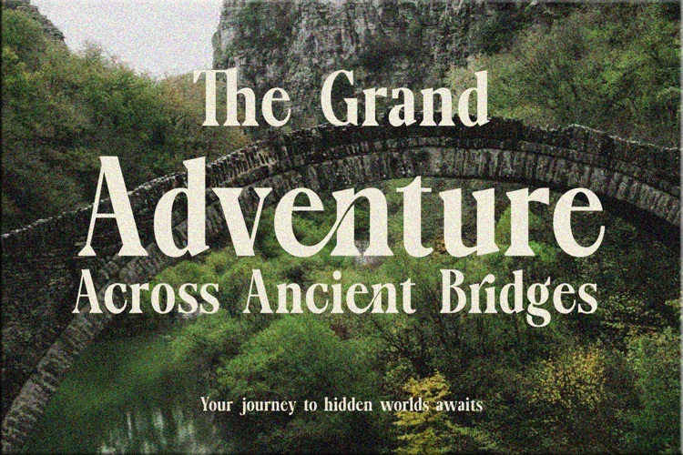 Preview of Lignis Font