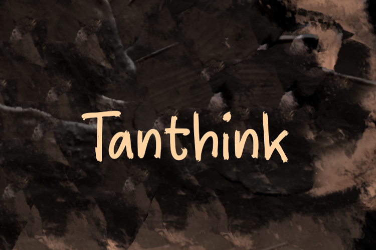 t Tanthink Font