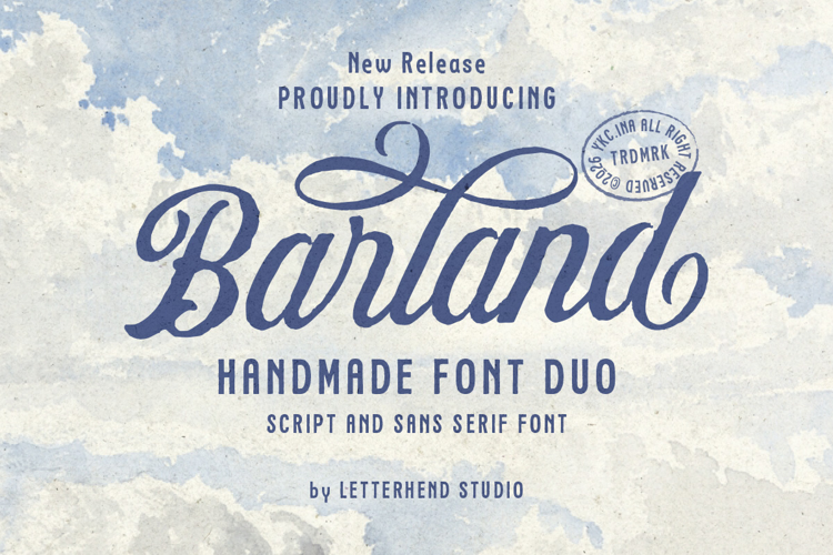 Preview of Barland Sans Font