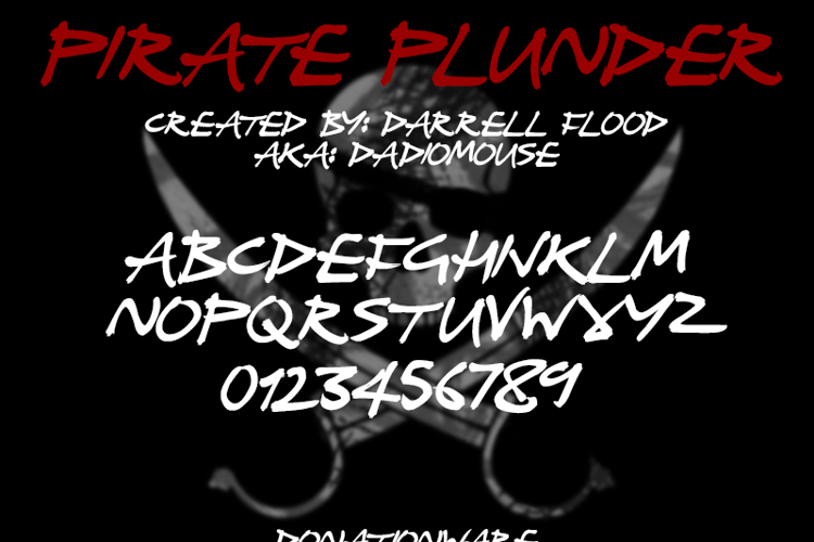 Pirate Plunder Font