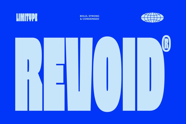 Preview of Revoid - Bold Condensed Font