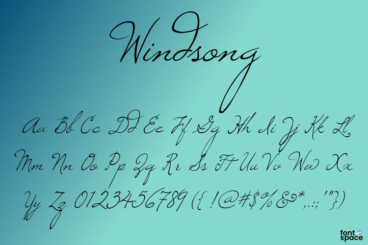 Windsong Font