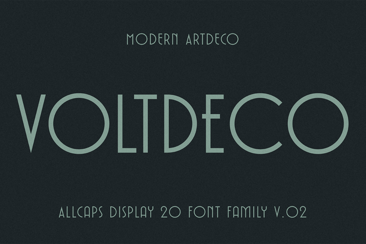 VOLTDECO Font