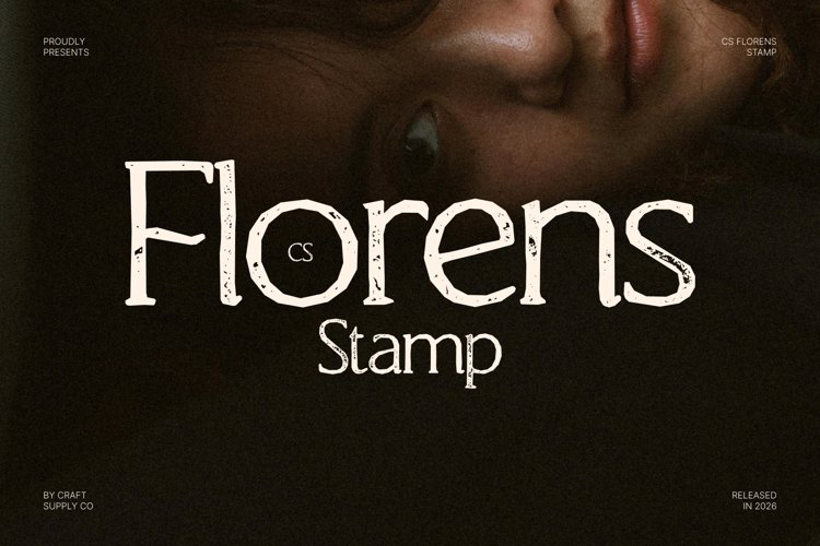 Preview of CS Florens Stamp Font