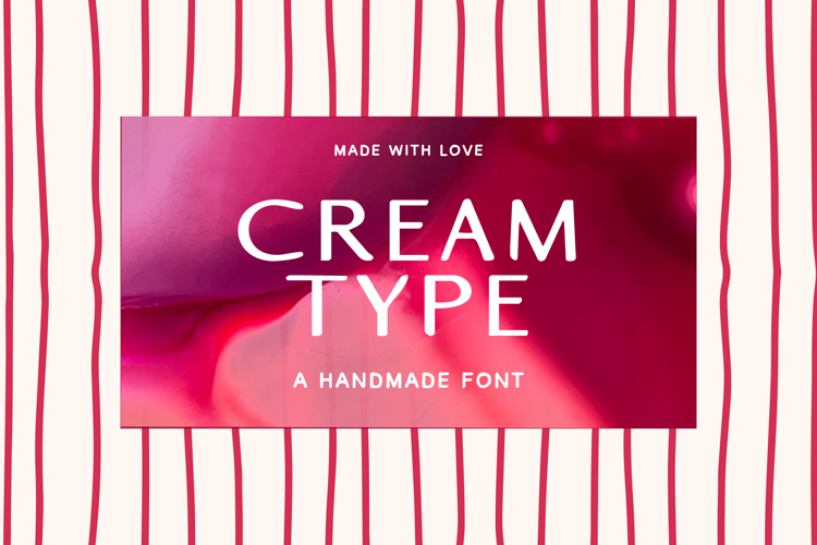 Cream Type Demo Font
