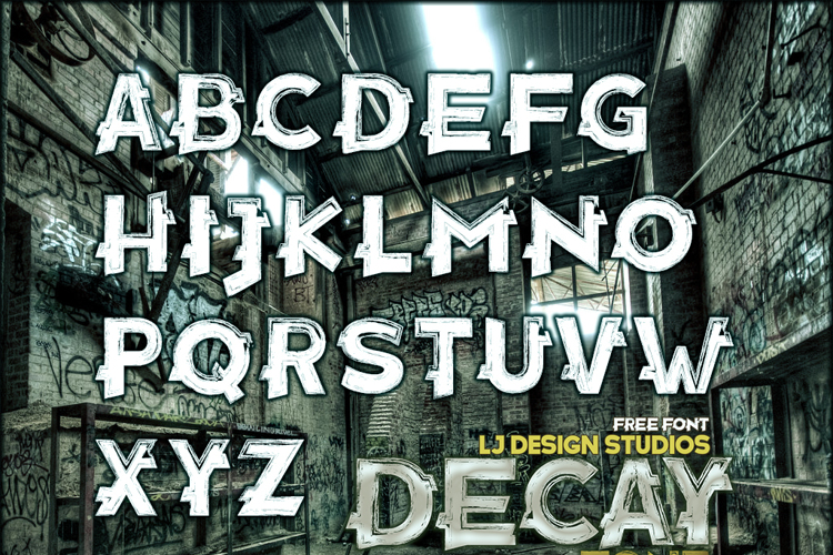 Decay Font