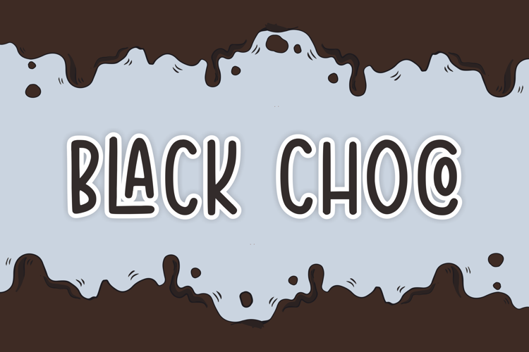 Black Choco Font