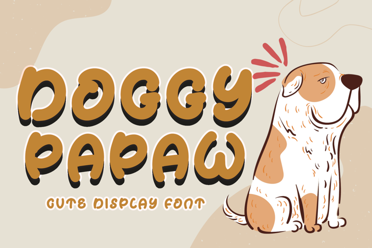 Doggy Papaw Font