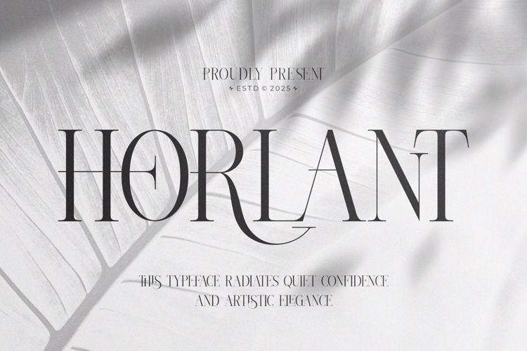 Preview of Horlant Font